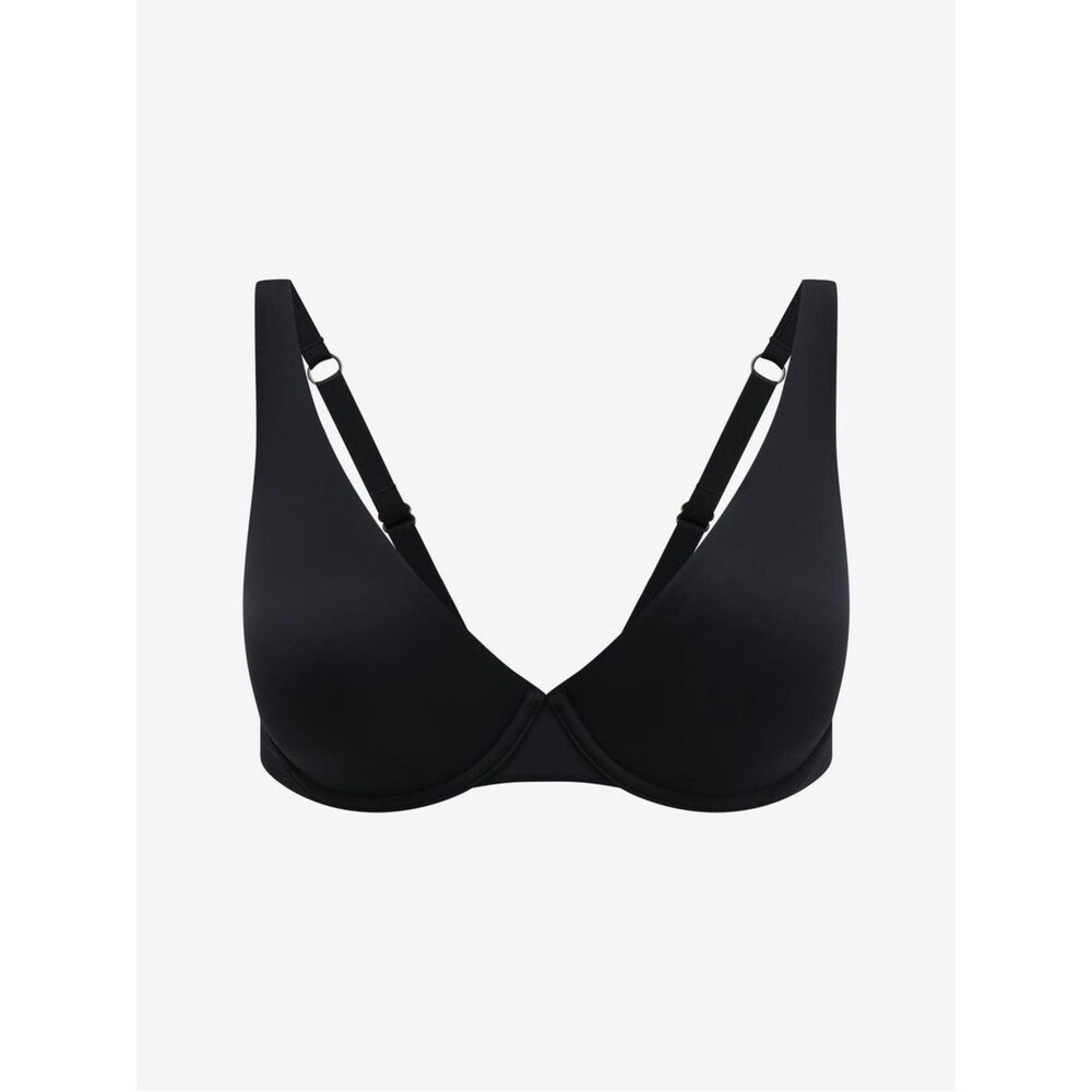 Thirdlove Black Classic 24/7 Second Skin Unlined Silky Smooth Underwire Bra 36E